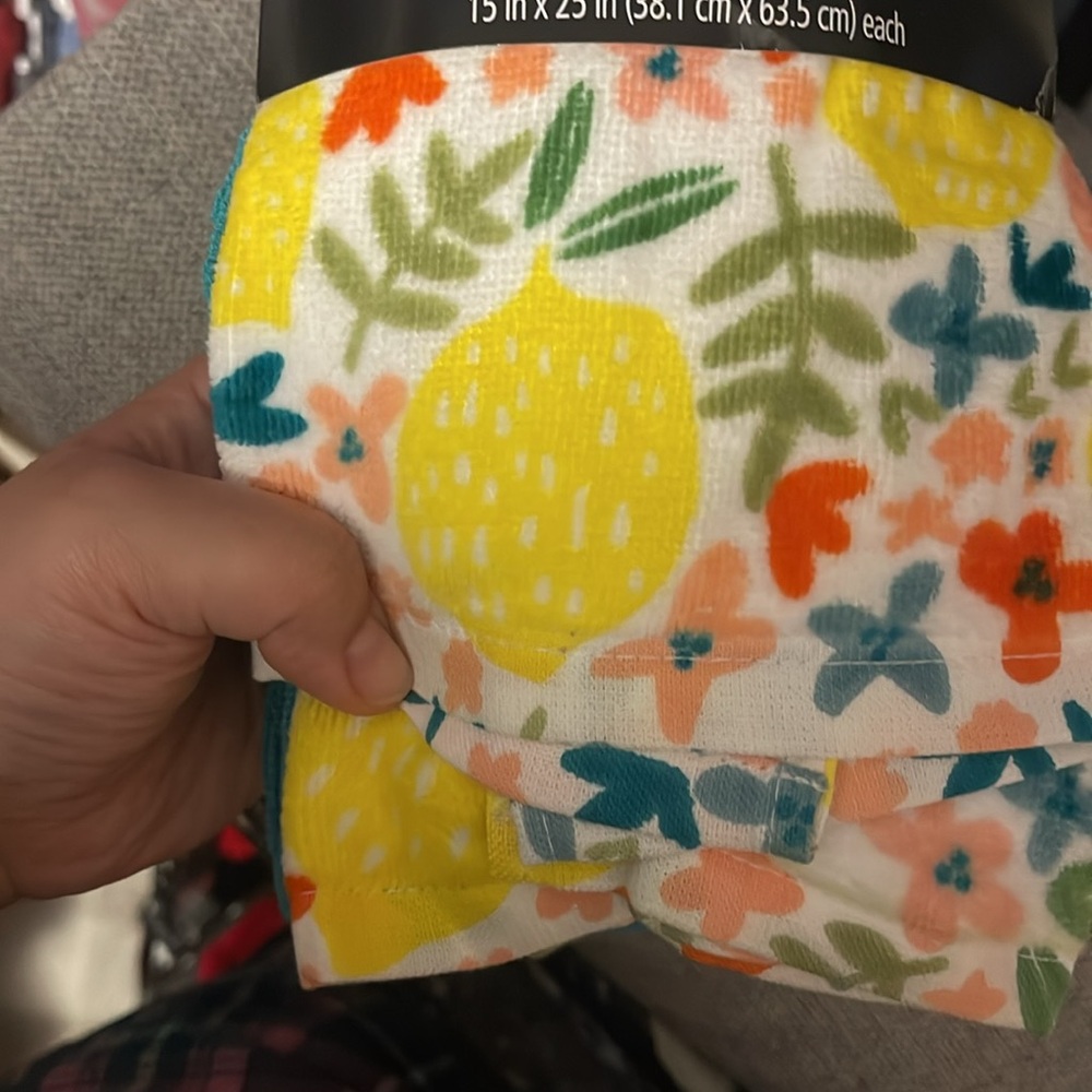 Spring Kitchen towels (5pack) - Picture 3 of 4